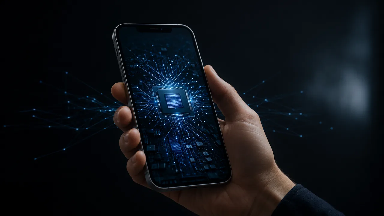 On-device AI on a smartphone